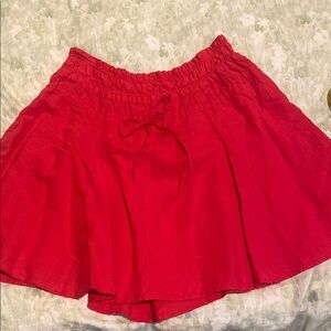 Joe Fresh Vibrant Hot Pink Linen Skirt